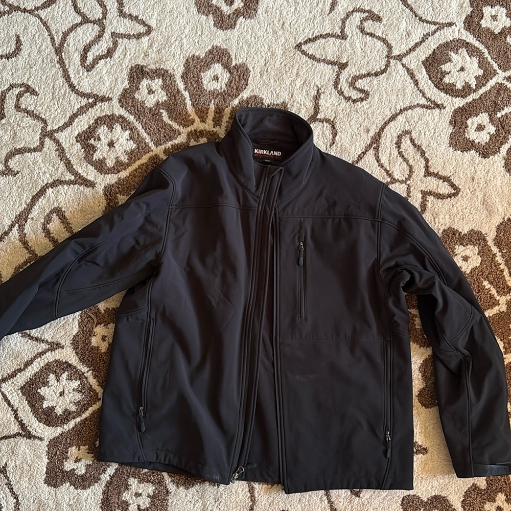 Black Kirkland performance jacket. Used but Great condition!